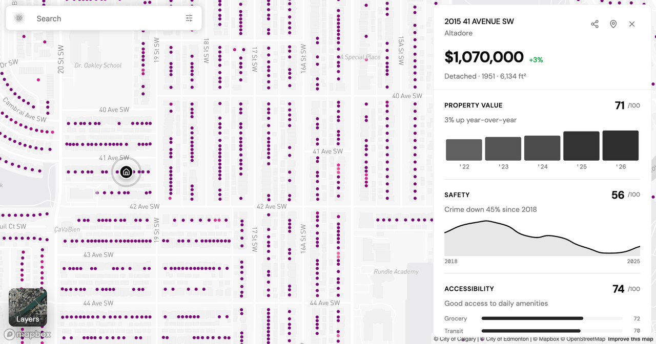 I Scored Every Neighbourhood in Calgary, Vancouver, Edmonton, and Toronto. Here's What I Learned.