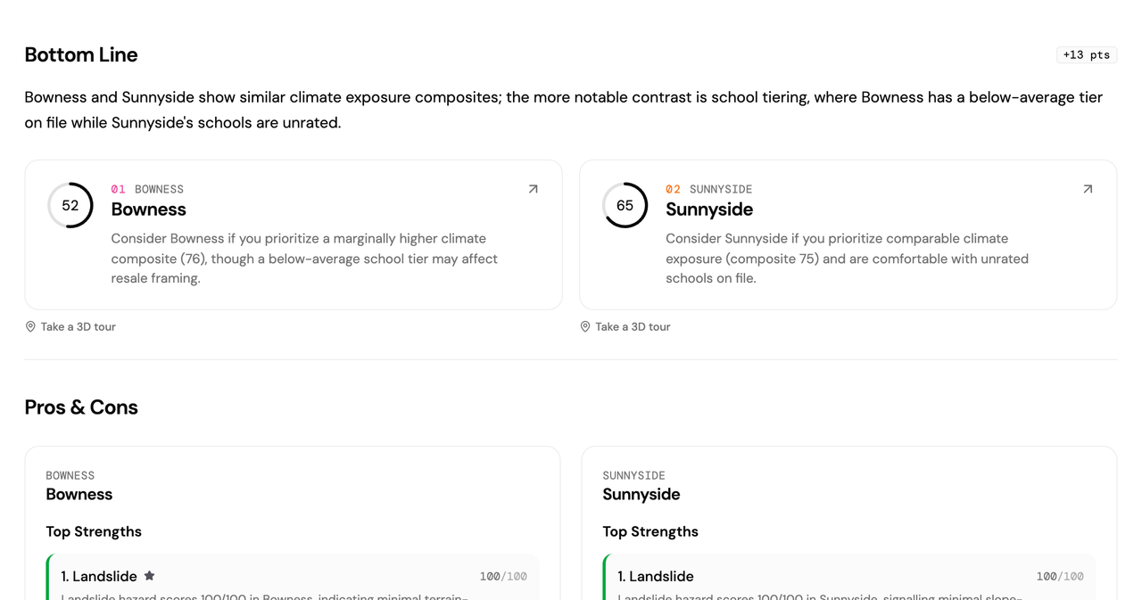 Introducing Compare: Your Shortlist, Side by Side