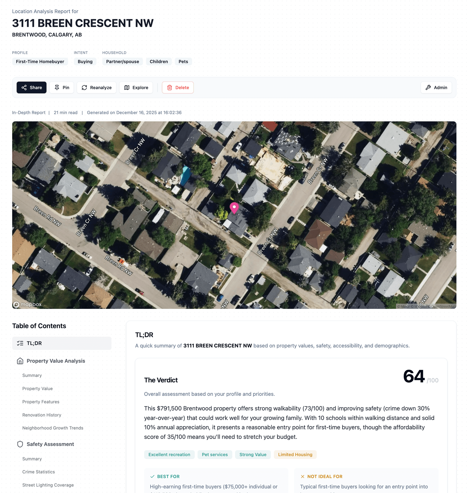 TL;DR Section Overview