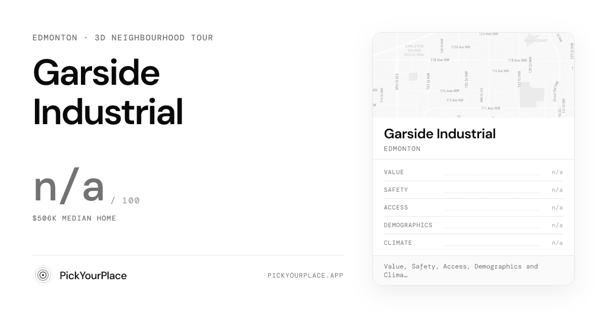 Garside Industrial 3D tour preview