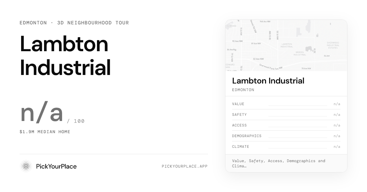 Lambton Industrial 3D tour preview