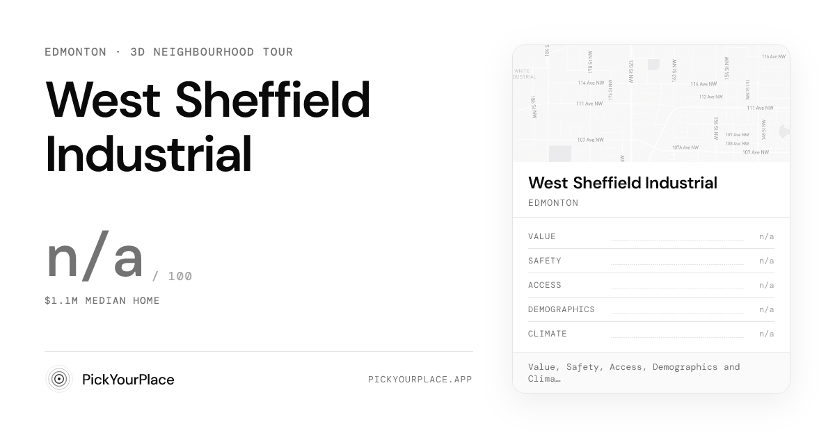 West Sheffield Industrial 3D tour preview
