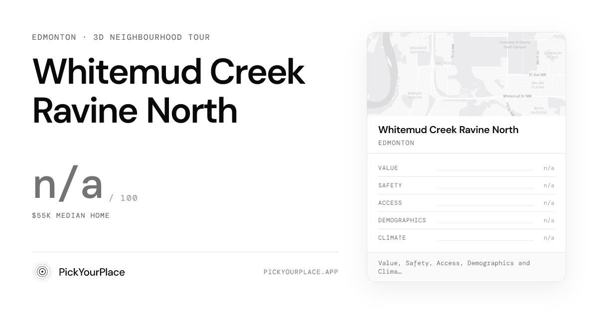 Whitemud Creek Ravine North 3D tour preview