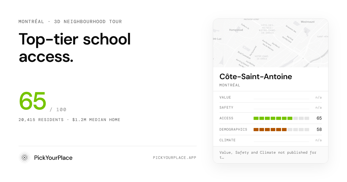 Côte-Saint-Antoine 3D tour preview
