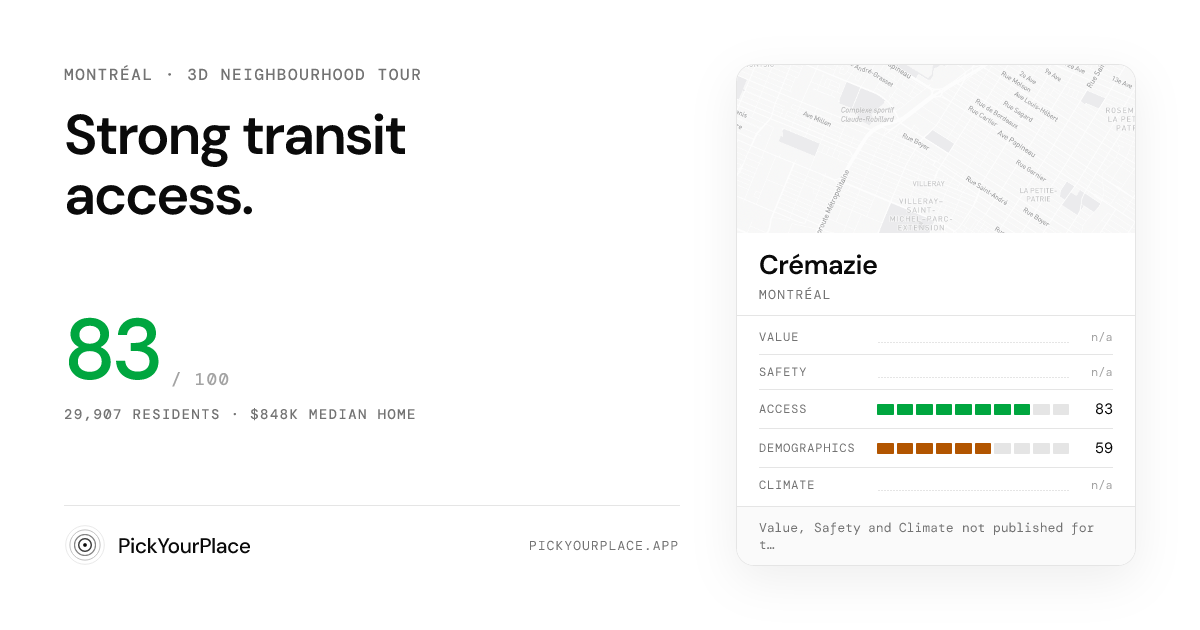 Crémazie 3D tour preview
