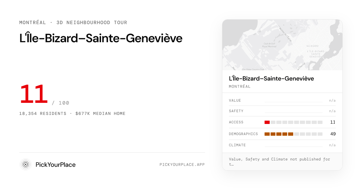 L'Île-Bizard–Sainte-Geneviève 3D tour preview