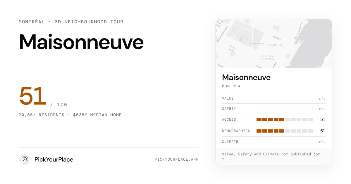 Maisonneuve 3D tour preview
