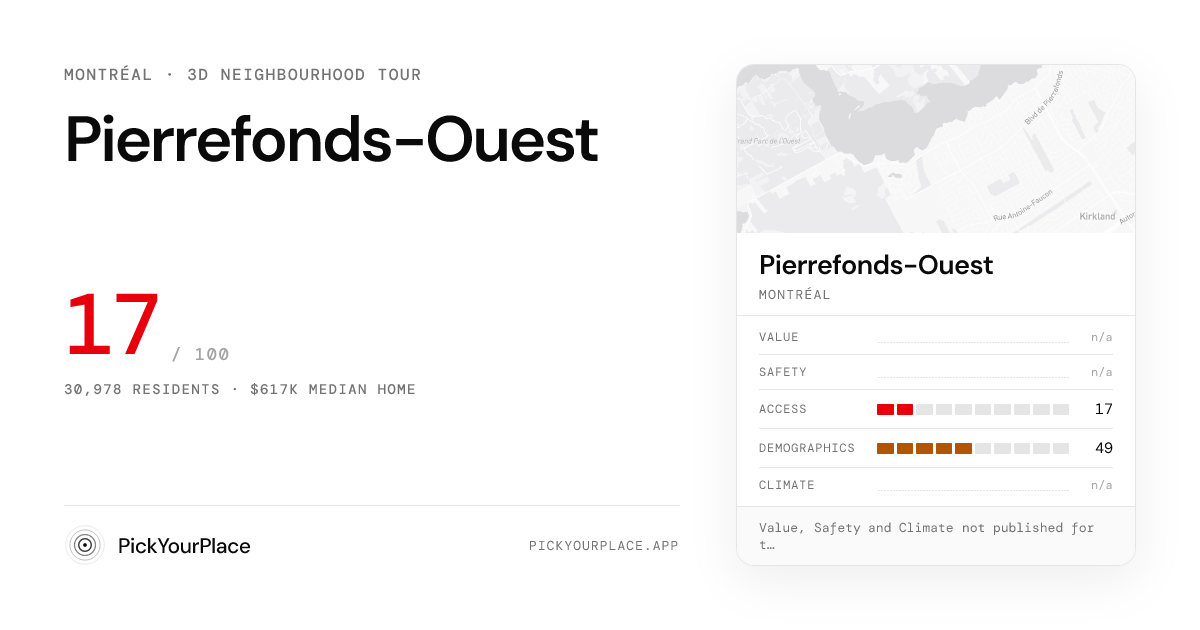 Pierrefonds-Ouest 3D tour preview