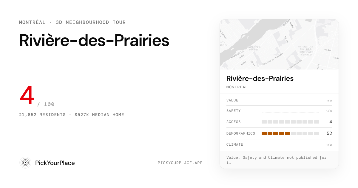 Rivière-des-Prairies 3D tour preview