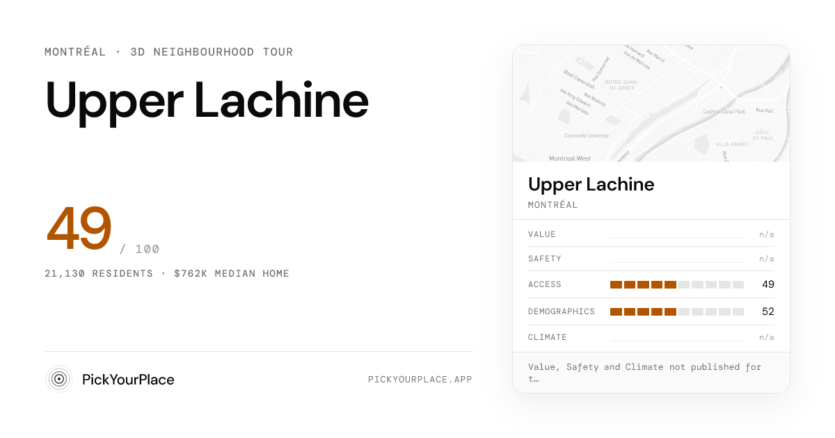 Upper Lachine 3D tour preview