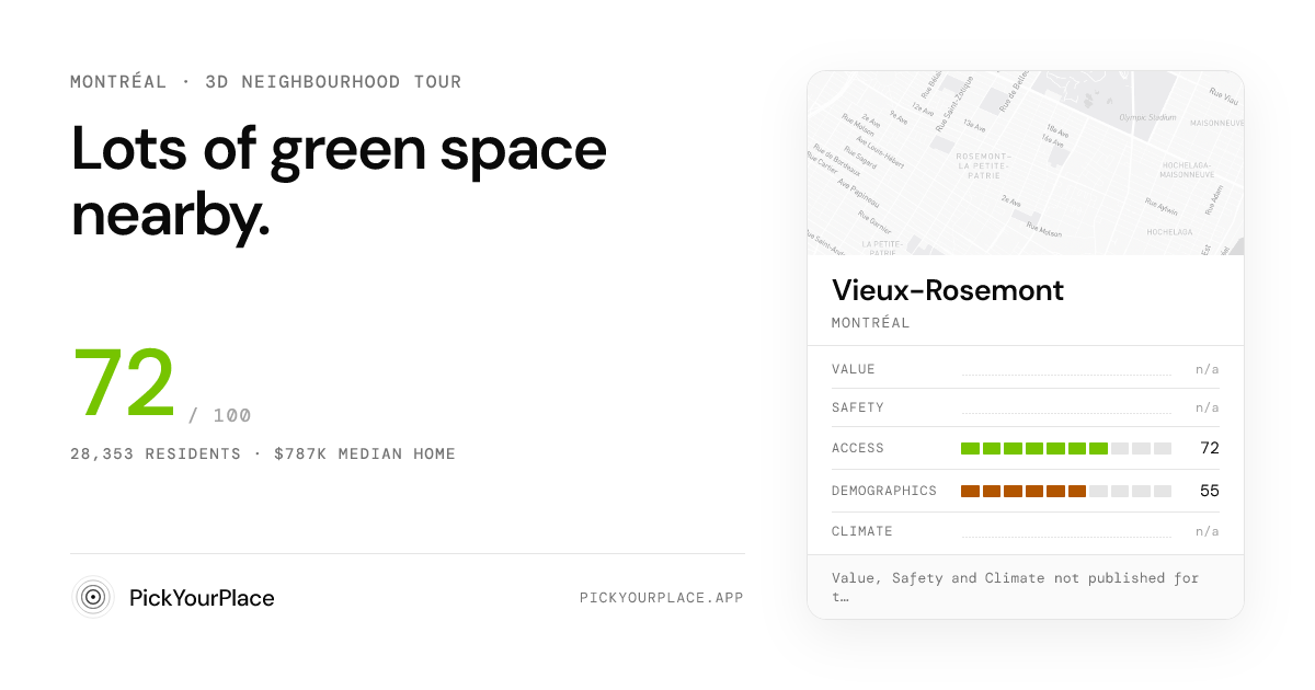 Vieux-Rosemont 3D tour preview