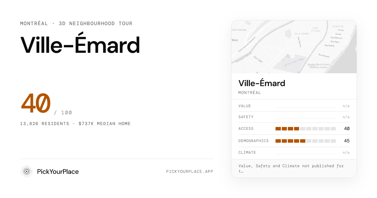 Ville-Émard 3D tour preview