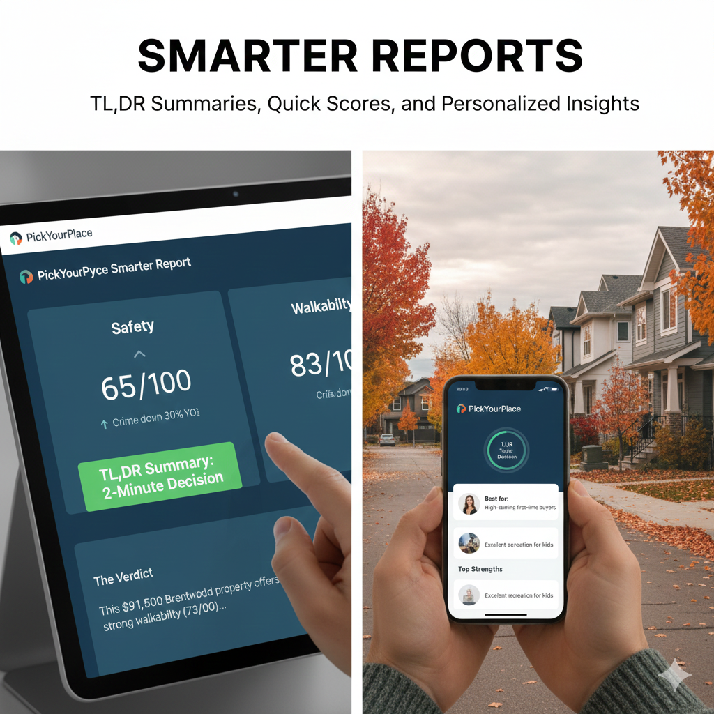 Smarter Reports: TL;DR Summaries, Quick Scores, and Personalized Insights